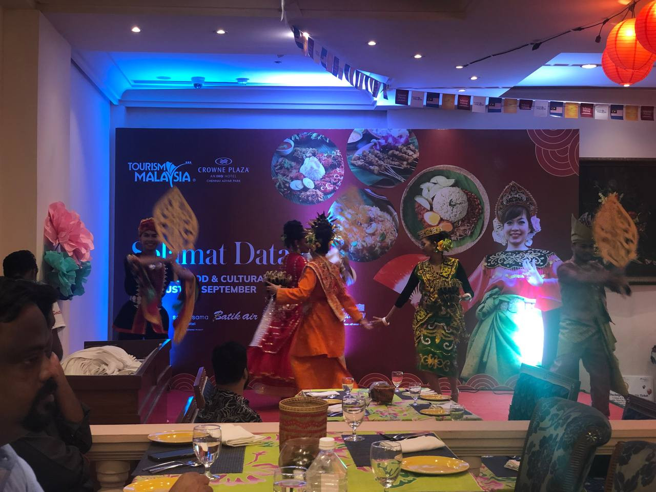 TOURISM MALAYSIA ORGANISES MALAYSIA FOOD AND CULTURAL FESTIVAL IN CROWNE PLAZA, CHENNAI