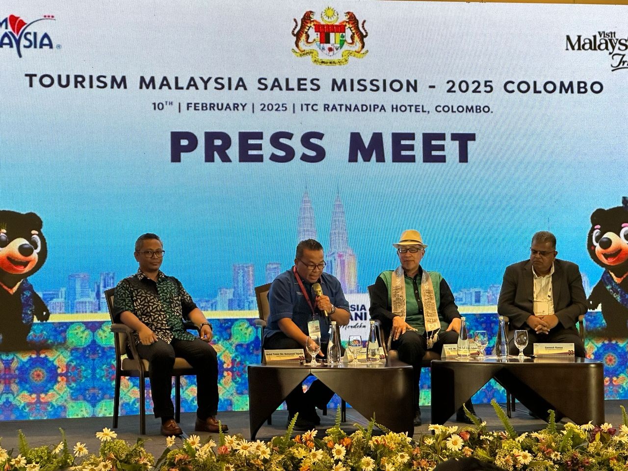 TOURISM MALAYSIA SALES MISSION TO COLOMBO