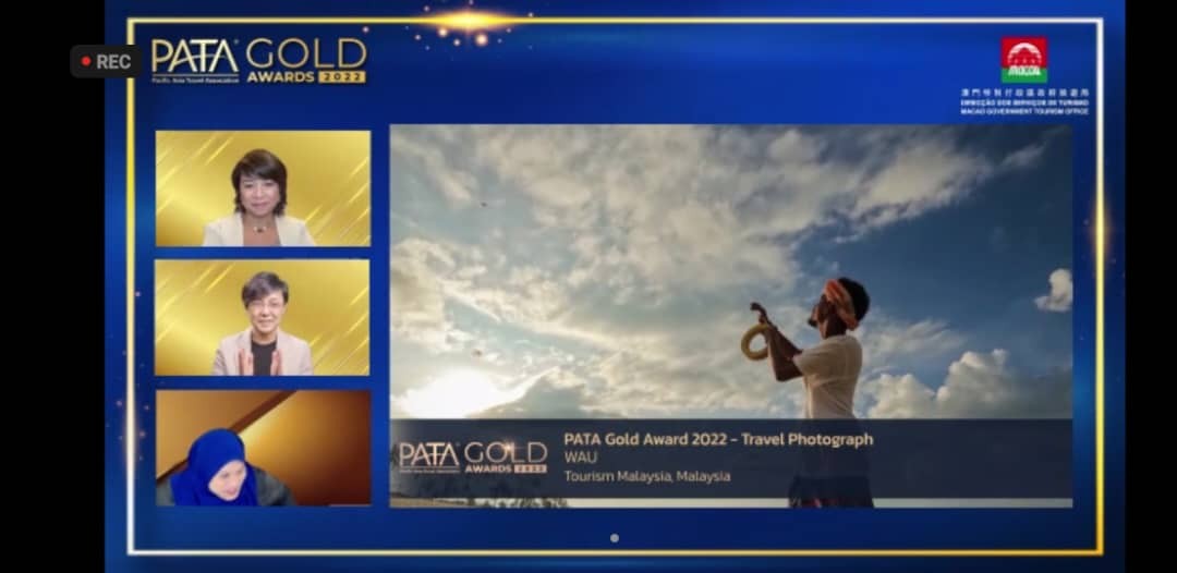 TOURISM MALAYSIA AND SARAWAK TOURISM BOARD GAINED INTERNATIONAL RECOGNITION AT PATA GOLD AWARDS 2022