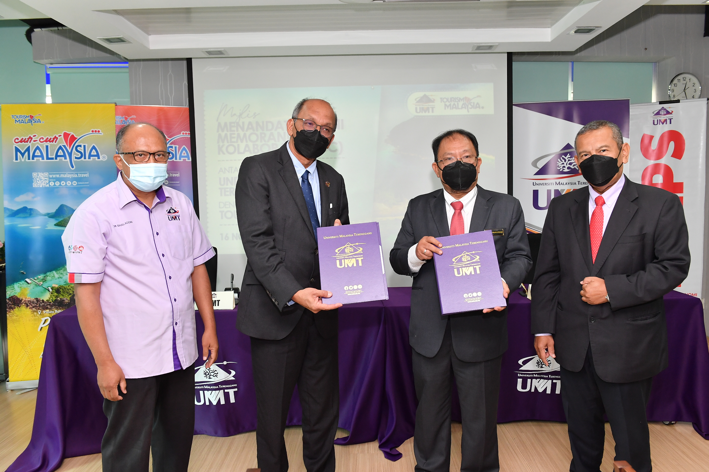 UMT METERAI KERJASAMA DENGAN TOURISM MALAYSIA