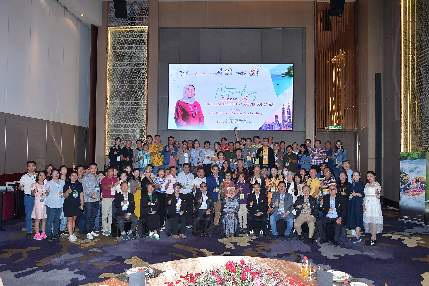 RECONNECTING MALAYSIA WITH THAI TRAVEL AGENTS ASSOCIATION (TTAA) MEMBERS THROUGH FAM TRIP