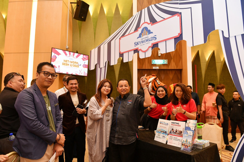 TOURISM MALAYSIA GETS UP CLOSE WITH RESORTS WORLD GENTING AT ITS NET-WORK SESH 2/2023