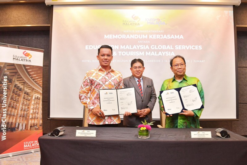 KERJASAMA TOURISM MALAYSIA – EMGS TINGKATKAN PROMOSI PELANCONGAN PENDIDIKAN