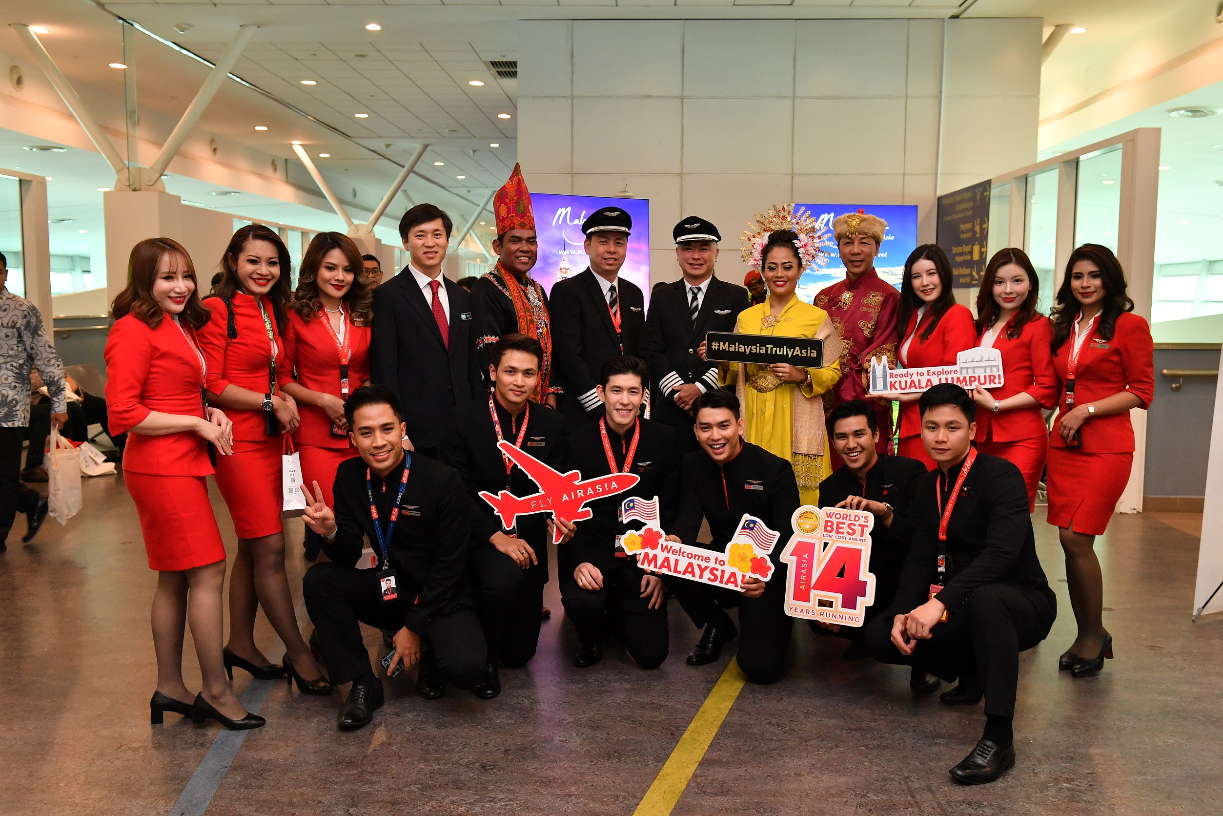 MALAYSIA WELCOMES INAUGURAL AIRASIA X FLIGHT FROM ALMATY TO KUALA LUMPUR