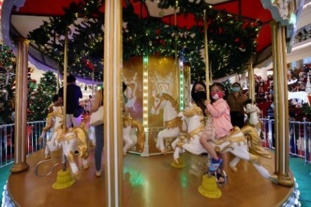 PAVILION BUKIT JALIL SPREADS CHRISTMAS CHEER WITH FIRST 3D MAPPING PROJECTION ON THE SHOPPING MALL DOME