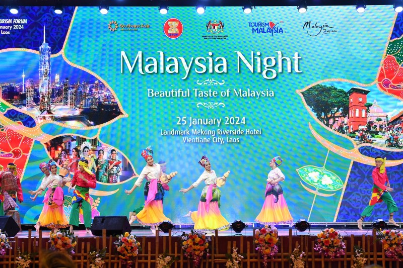 TOURISM MALAYSIA HOSTS “MALAYSIA NIGHT” GALA DINNER AT VIENTIANE IN CONJUNCTION WITH ATF 2024
