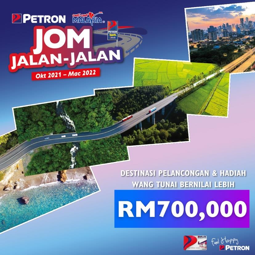 ‘JOM JALAN JALAN’ WITH TOURISM MALAYSIA AND PETRON WITH THESE EXCITING CUTI-CUTI MALAYSIA PACKAGES