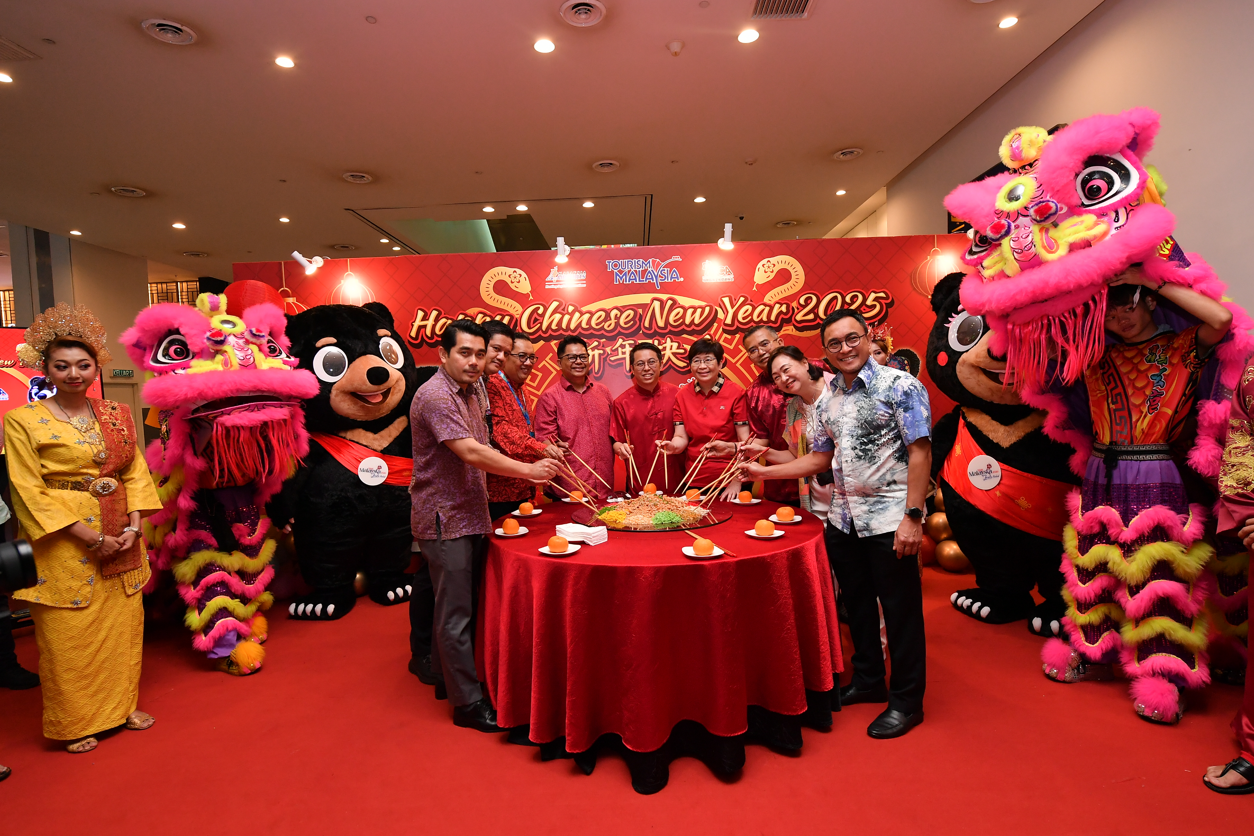 MALAYSIA CELEBRATES TOURIST ARRIVALS FOR CHINESE NEW YEAR FESTIVITIES