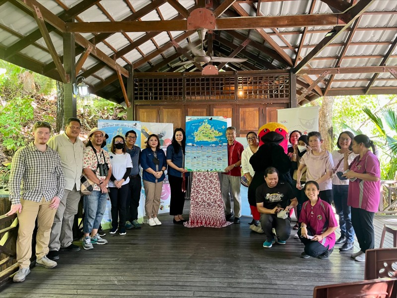 TOURISM MALAYSIA SABAH & SANDAKAN BORNEO BIRD CLUB LAUNCH SABAH BIRDING FUN MAP