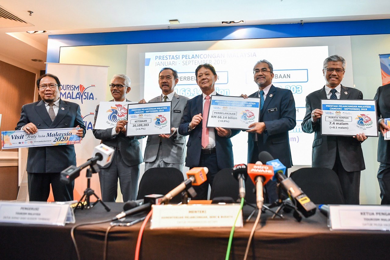 INDUSTRI PELANCONGAN MALAYSIA CATAT PENINGKATAN POSITIF BAGI TEMPOH JAN-SEP 2019