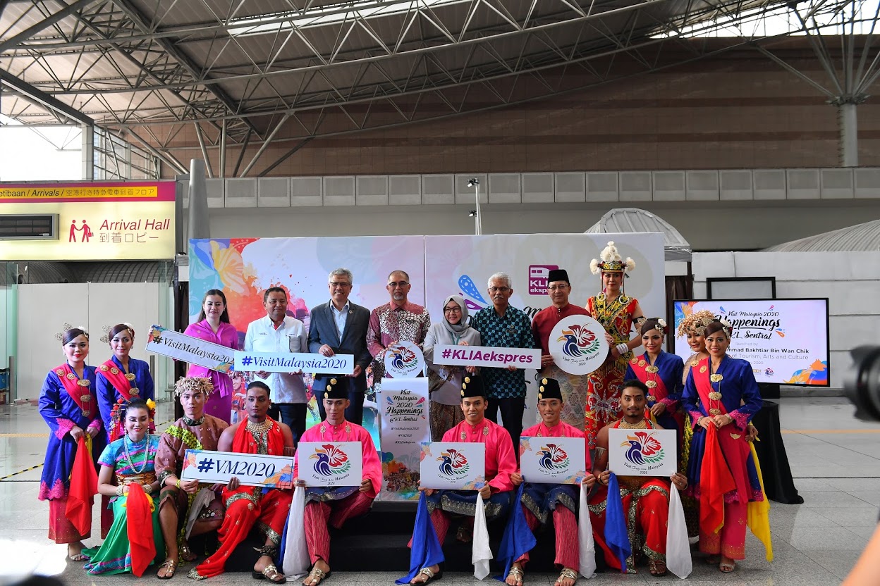 ERL Launches Visit Malaysia 2020 Happenings @ KL Sentral