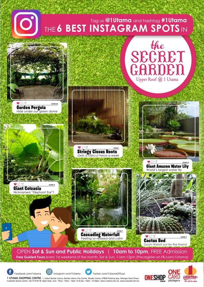 The SECRET GARDEN @ 1 UTAMA'S ROOFTOP