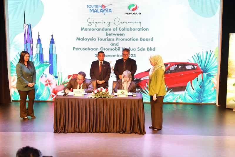 TOURISM MALAYSIA & PERODUA IN A 3-YEAR TEAM-UP TO CO-PROMOTE AND BOOST TOURISM