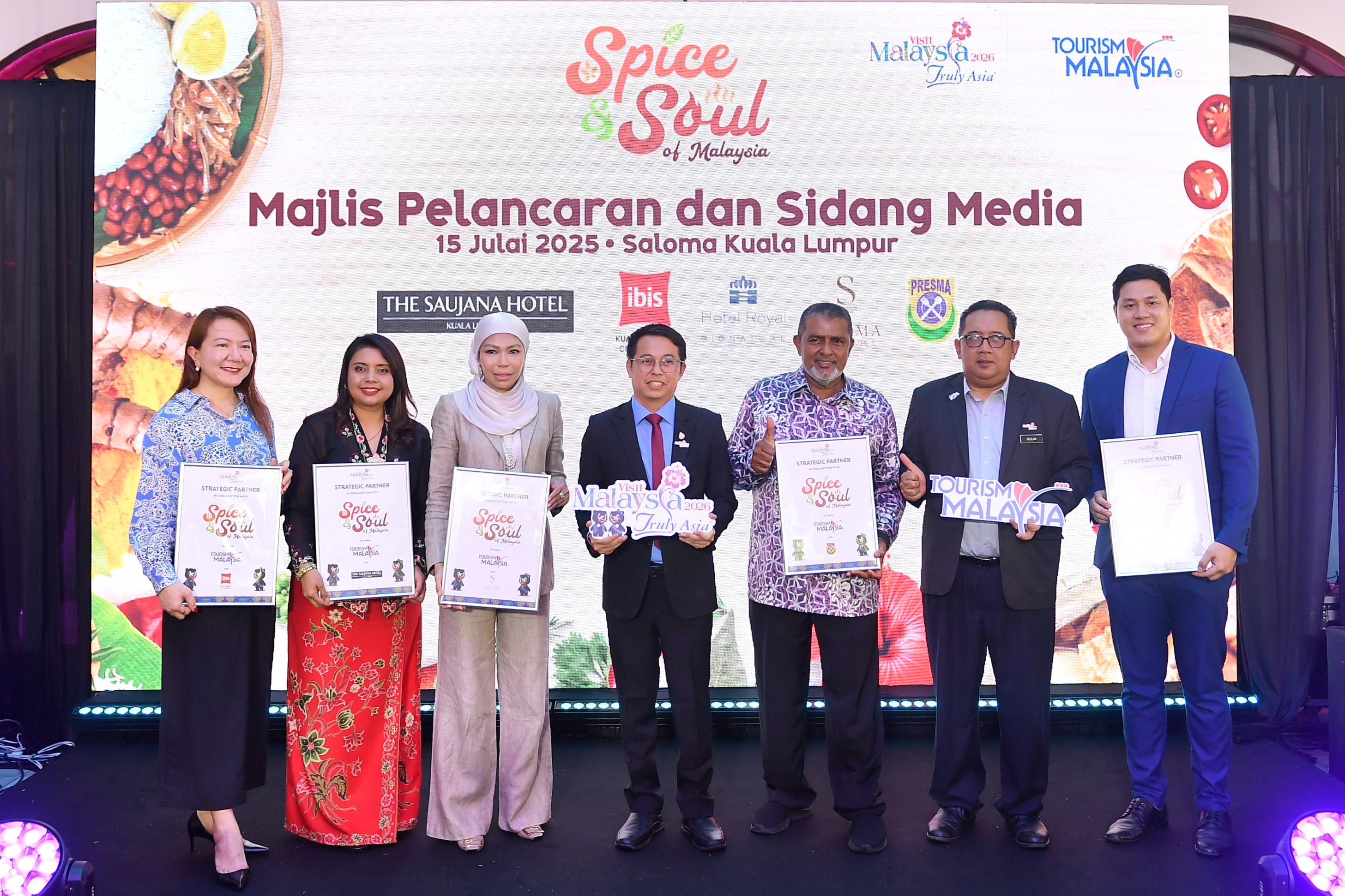 KEUNIKAN WARISAN KULINARI TEMPATAN MENERUSI ‘SPICE & SOUL OF MALAYSIA’