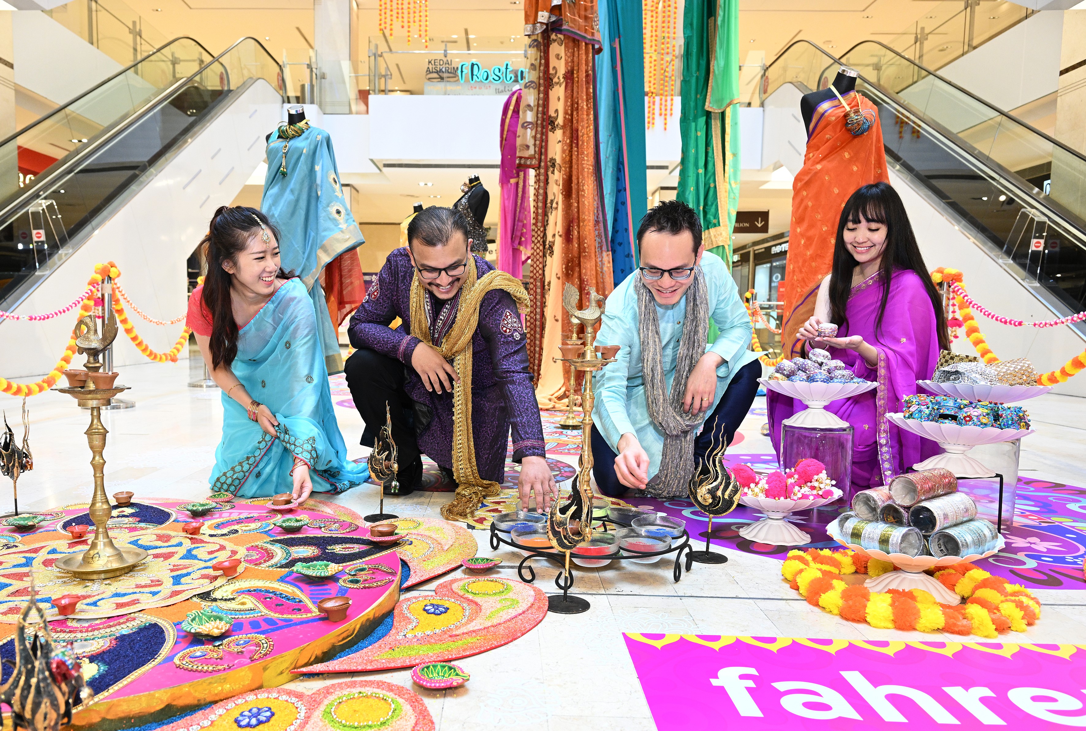 CELEBRATE DEEPAVALI WITH THE LARGEST SAREE GALLERY AT FAHRENHEIT88