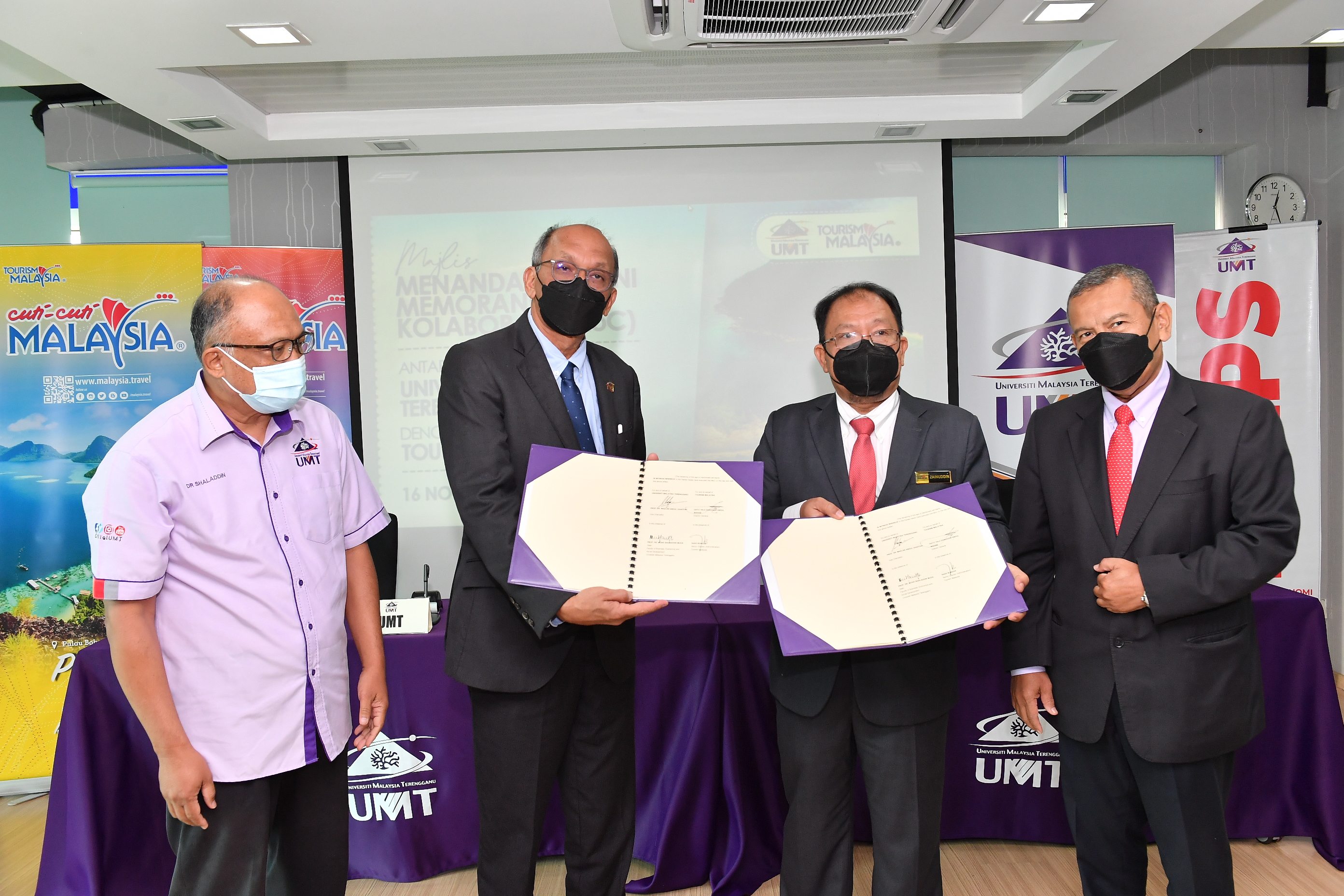 UMT METERAI KERJASAMA DENGAN TOURISM MALAYSIA