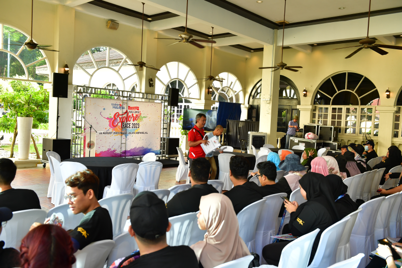 TOURISM MALAYSIA ANJUR CUTI-CUTI MALAYSIA KUALA LUMPUR EXPLORE RACE 2023