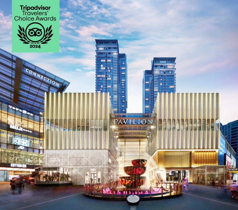 PAVILION KL TRIUMPHS AS  TRIPADVISOR TRAVELERS' CHOICE AWARD 2024 WINNER