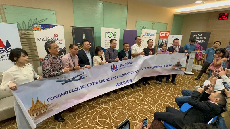 PHNOM PENH–PENANG DIRECT FLIGHT LAUNCHED TO STRENGTHEN TOURISM TIES AHEAD OF VISIT MALAYSIA 2026 (VM2026)