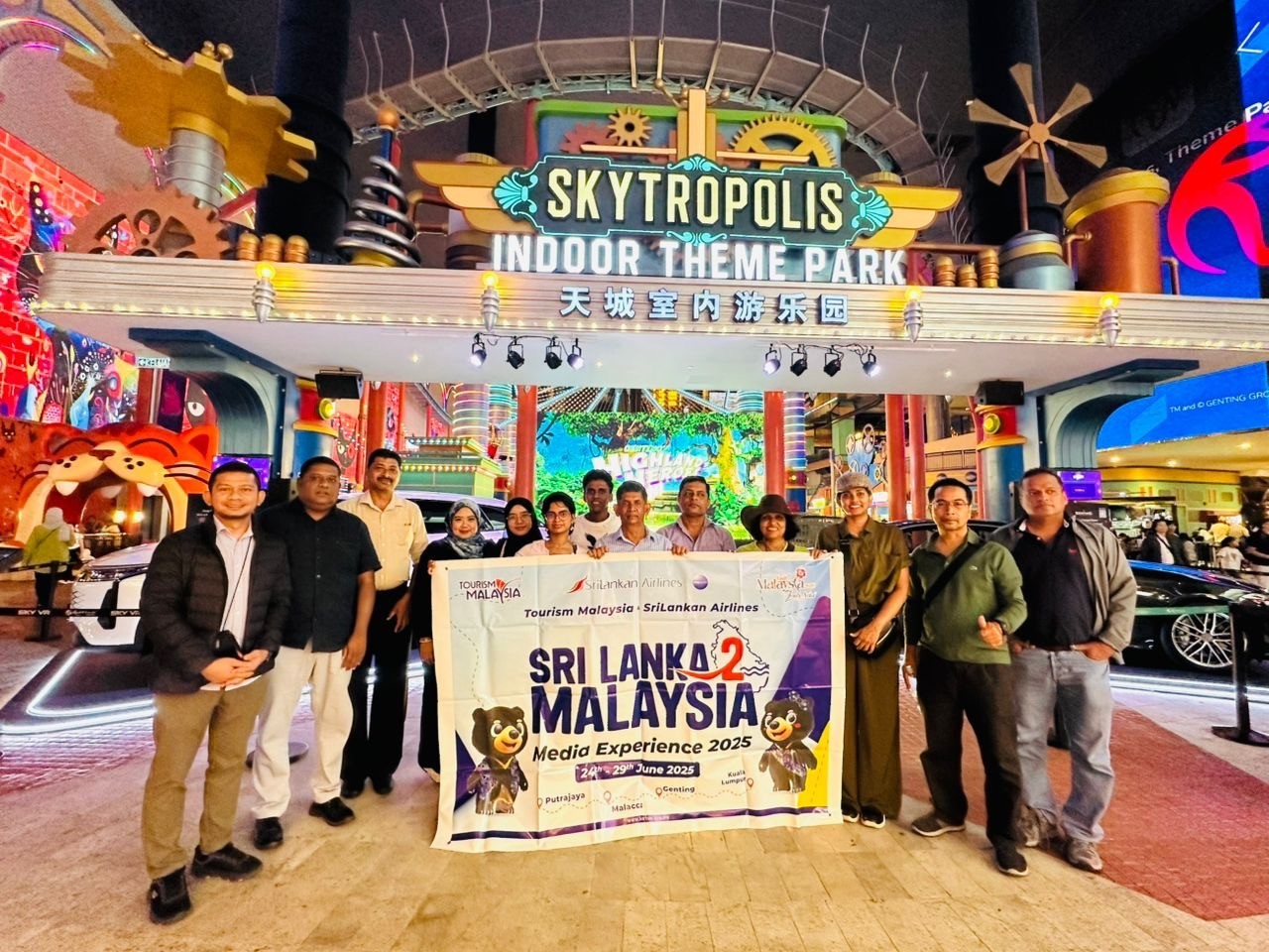 TOURISM MALAYSIA – SRILANKAN AIRLINES FAM TRIP BRINGS PROMINENT MEDIA TO PROMOTE MALAYSIA