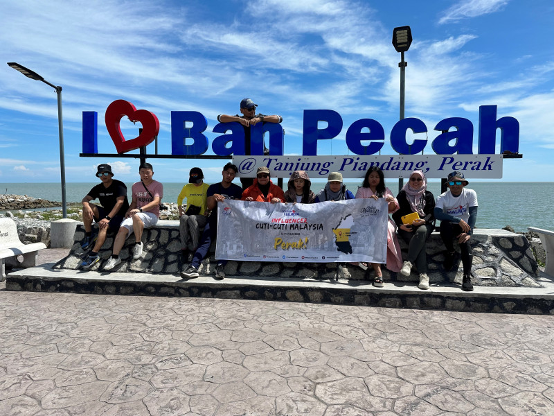 LAWATAN MEDIA INFLUENCER CUTI-CUTI MALAYSIA 2023 TEROKA PRODUK PELANCONGAN MENARIK DI PERAK