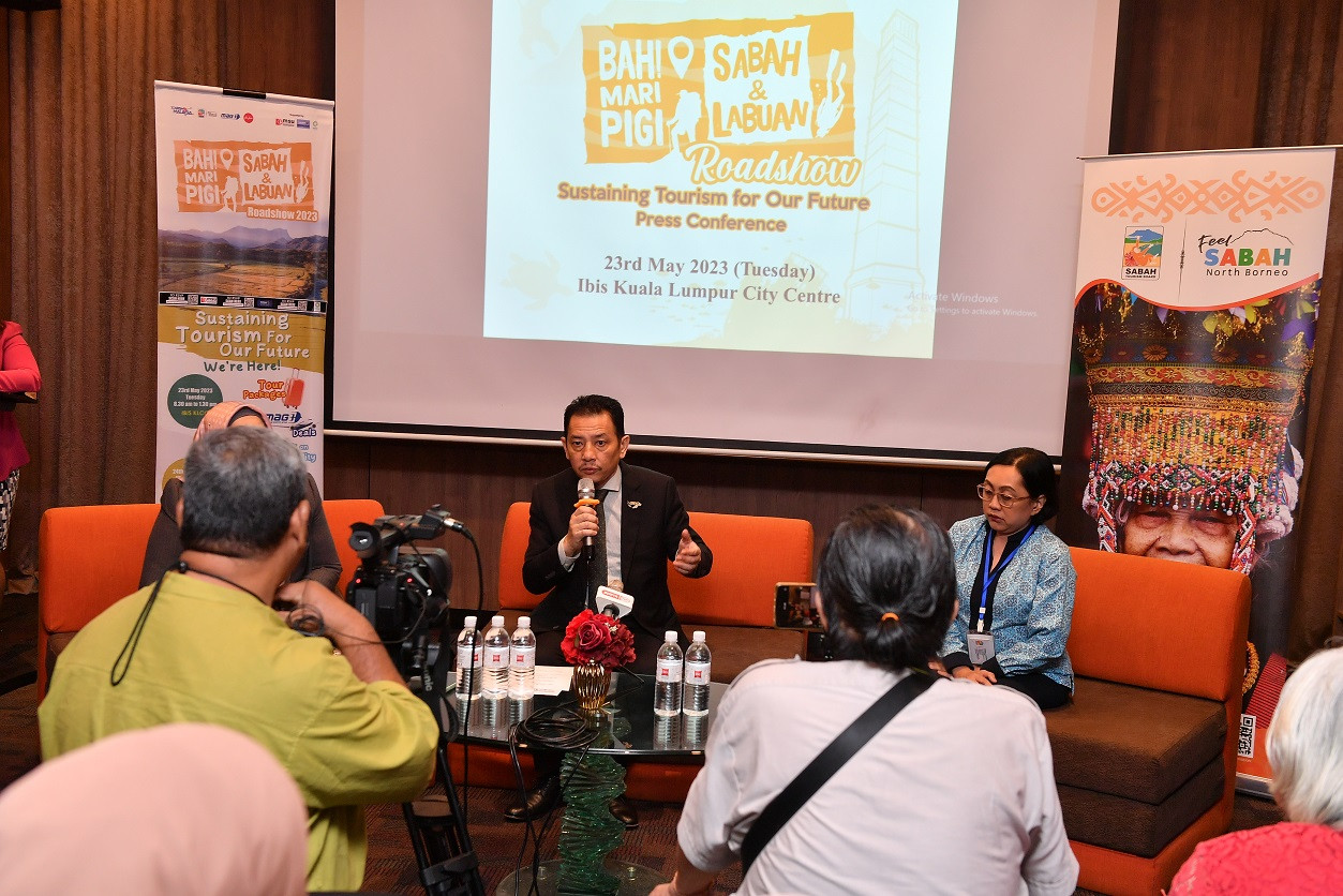 TOURISM MALAYSIA EMBRACES SUSTAINABLE TOURISM THROUGH BAH, MARI PIGI SABAH & LABUAN ROADSHOW 2023