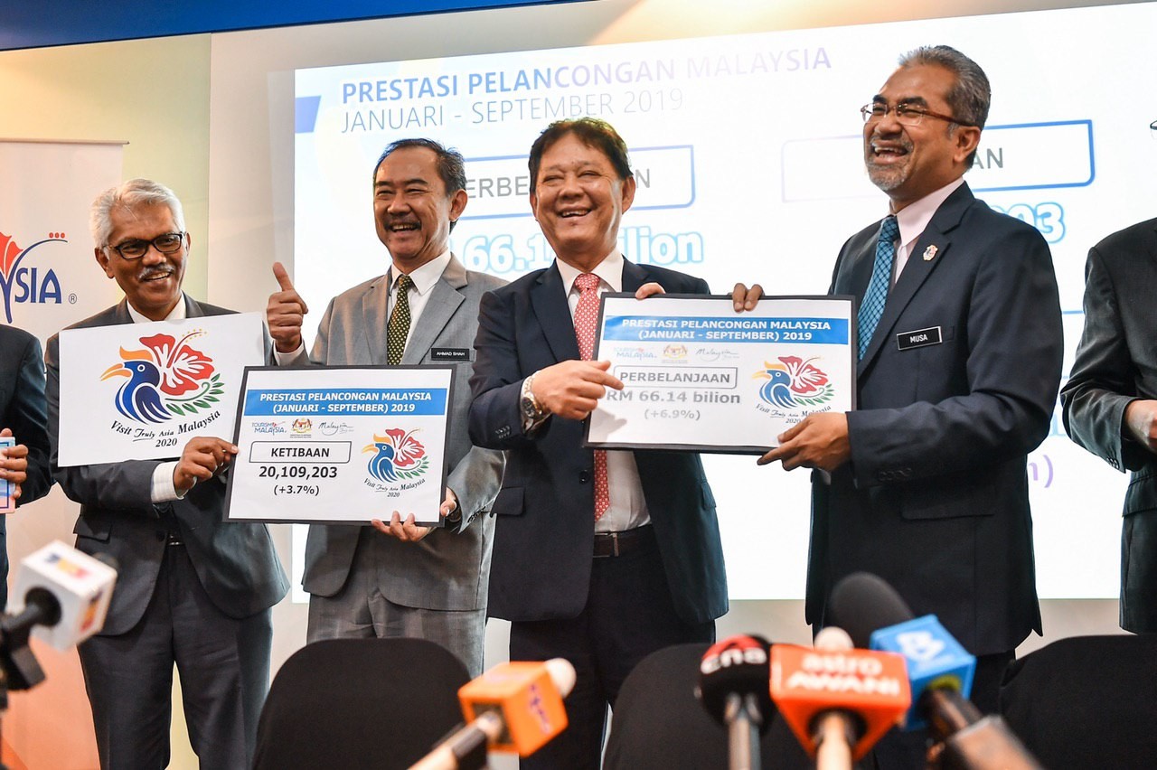 MALAYSIA’S TOURISM INDUSTRY REGISTERS  POSITIVE GROWTH FOR JAN-SEP 2019