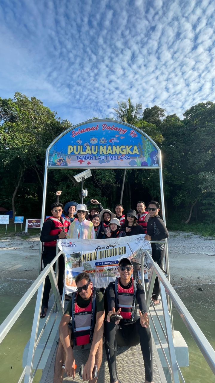 LAWATAN MEDIA ‘INFLUENCER’ CUTI-CUTI MALAYSIA ‘MANA LAGI, MELAKA LER’ MENGGIAT PELANCONGAN DOMESTIK