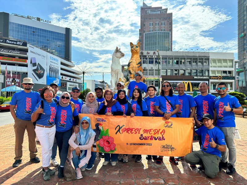 LAWATAN EKSPRESI MEDIA INFLUENCER CUTI - CUTI MALAYSIA TEROKA KEUNIKAN SARAWAK