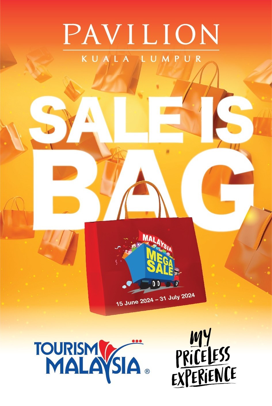 PAVILION KL KICKS OFF THE ‘SALE IS BAG’ IN CONJUNCTION WITH MALAYSIA MEGA SALE CARNIVAL 2024