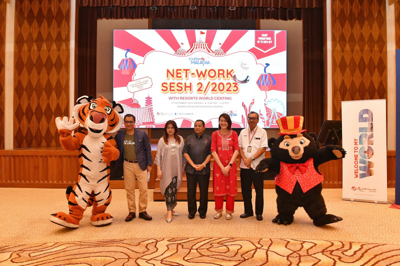 TOURISM MALAYSIA GETS UP CLOSE WITH RESORTS WORLD GENTING AT ITS NET-WORK SESH 2/2023