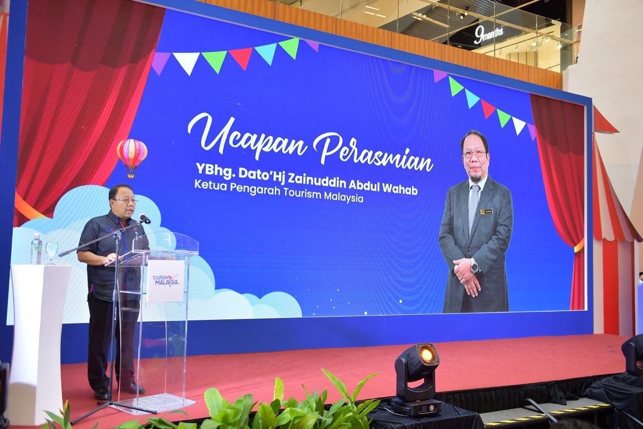 TOURISM MALAYSIA ANJUR JOM CUTI-CUTI MALAYSIA TRAVEL FAIR 2022
