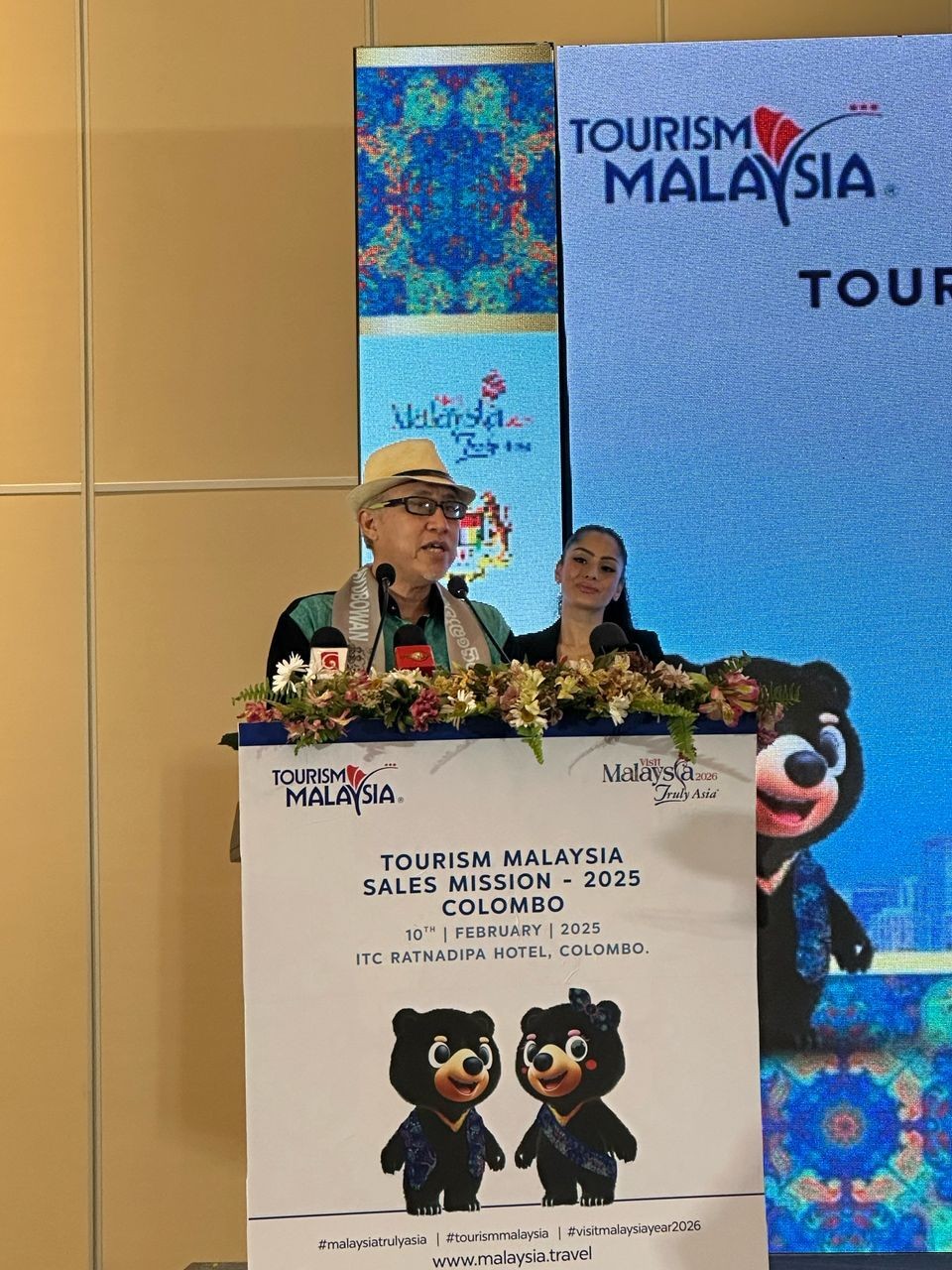 TOURISM MALAYSIA SALES MISSION TO COLOMBO