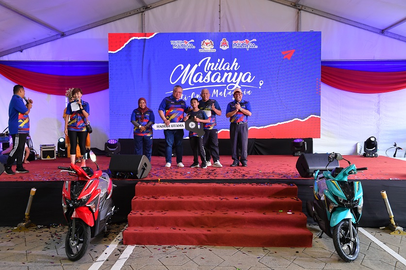 LARIAN SANTAI DAN MAJLIS PELANCARAN LAGU KEMPEN “INILAH MASANYA, CUTI-CUTI MALAYSIA”