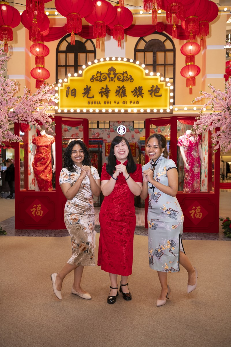 SENTUHAN VINTAJ MEWARNAI PERAYAAN TAHUN BARU CINA SURIA KLCC