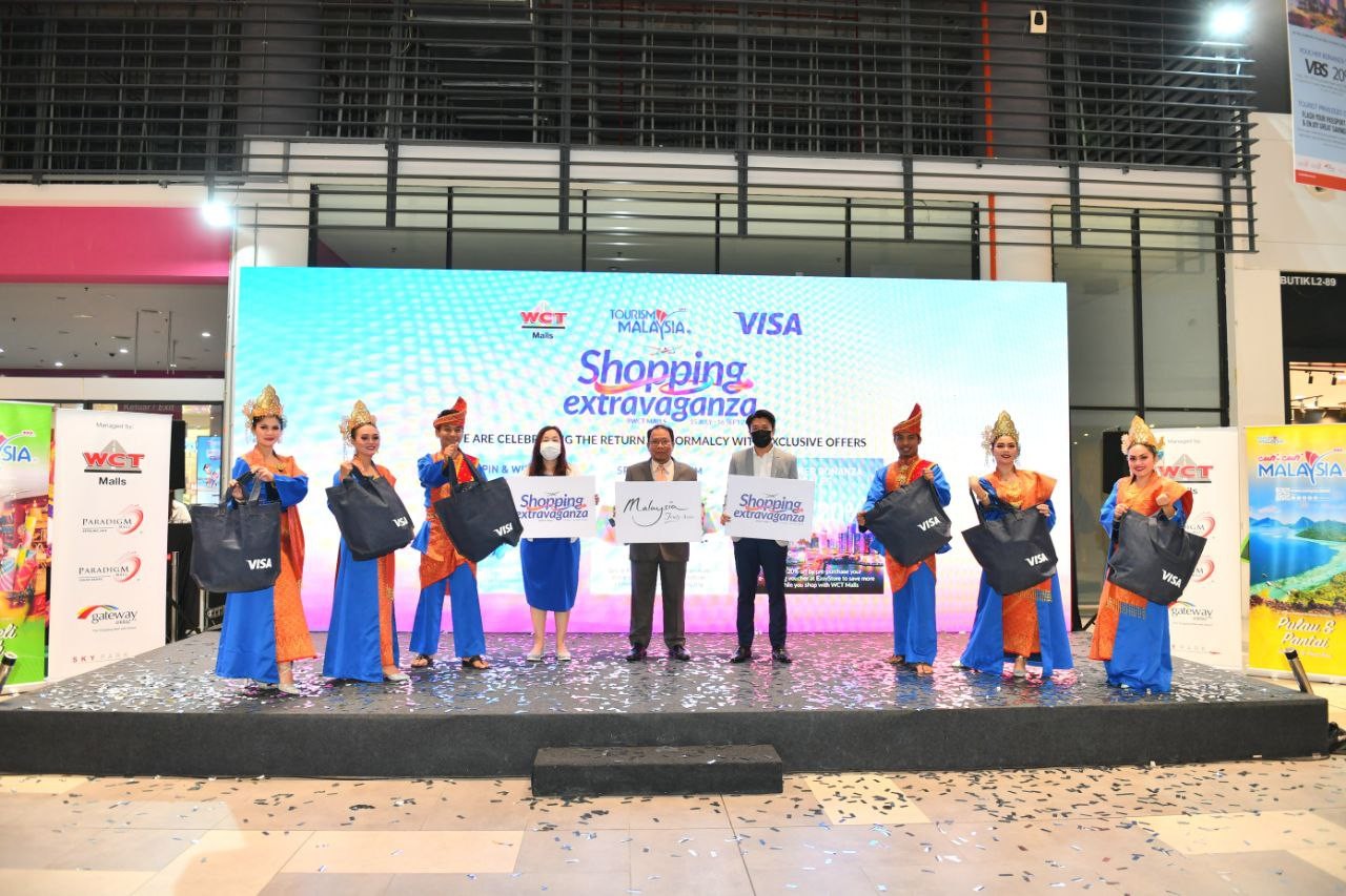 WCT MALLS, TOURISM MALAYSIA AND VISA PARTNER TO REVIVE THE COUNTRY’S RETAIL AND TOURISM INDUSTRY