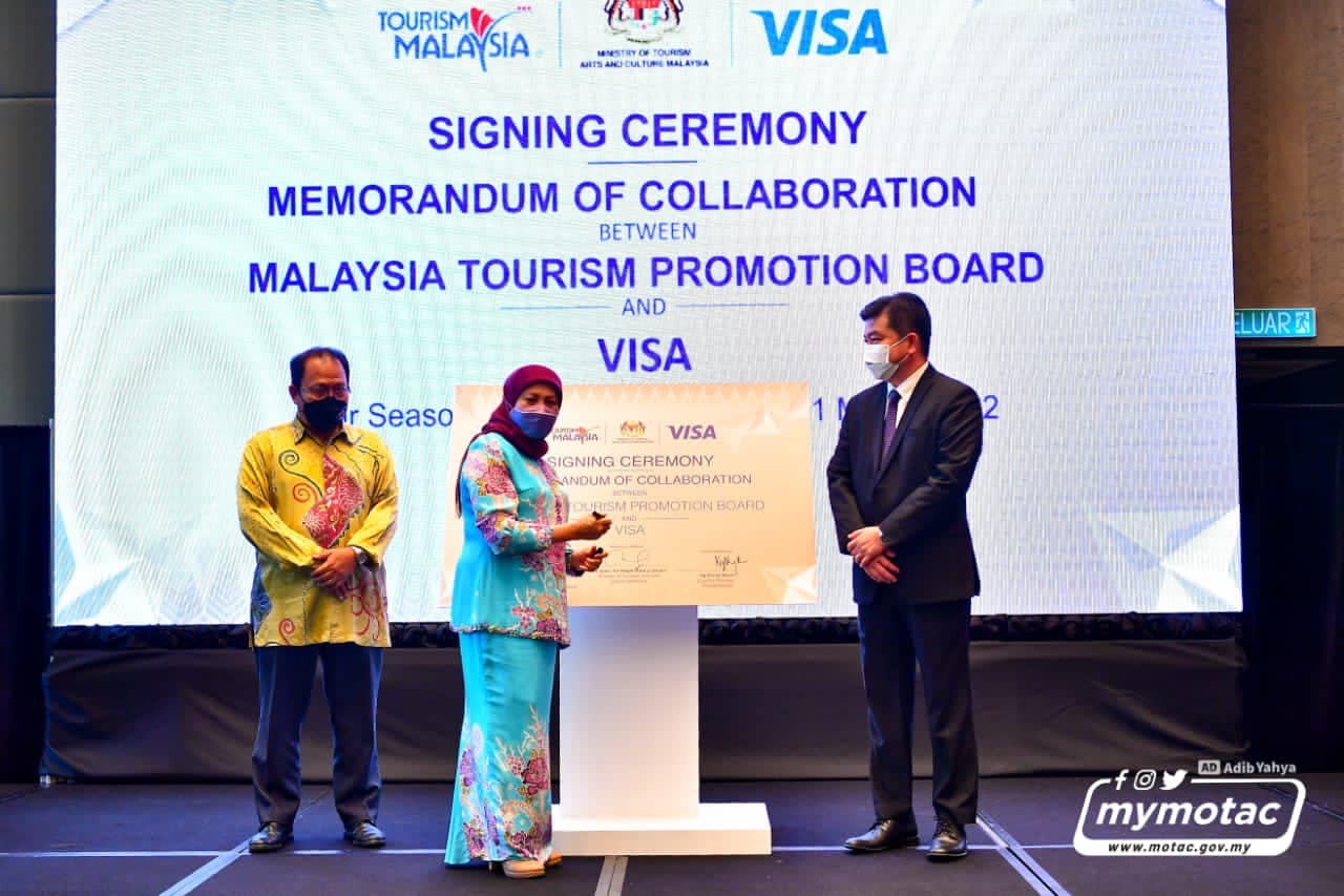 VISA  AND TOURISM MALAYSIA EXPAND STRATEGIC PARTNERSHIP TO BOOST MALAYSIA’S TOURISM INDUSTRY