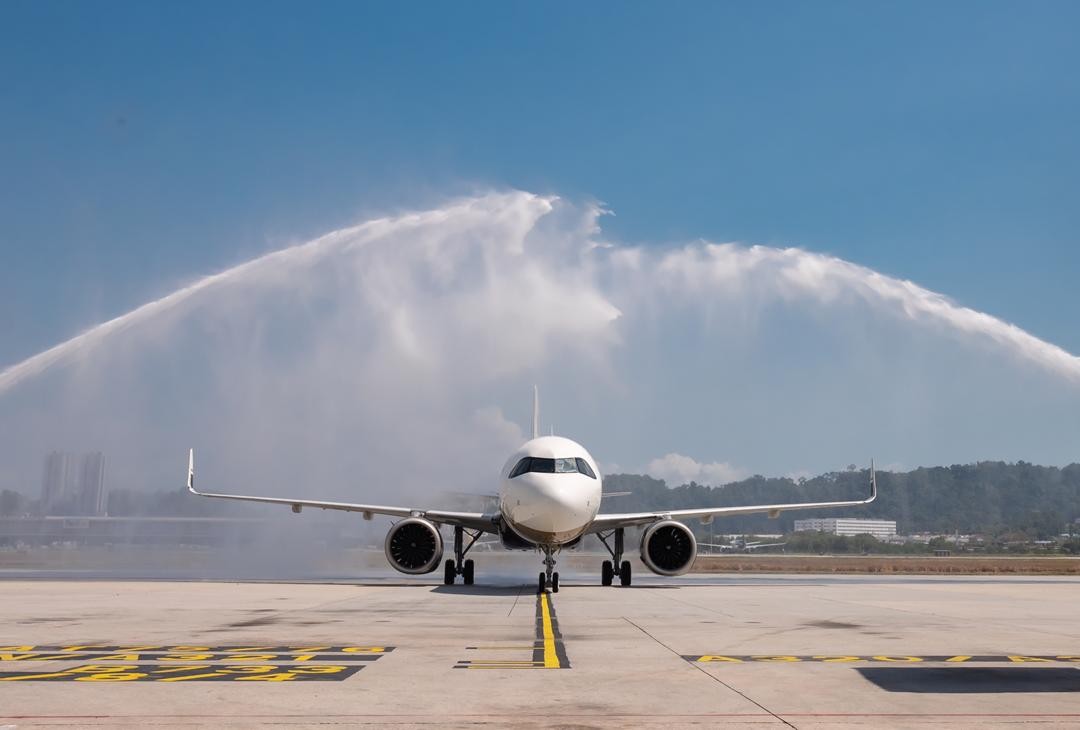 MALAYSIA WELCOMES STARLUX AIRLINES  INAUGURAL FLIGHT TAIPEI TO PENANG