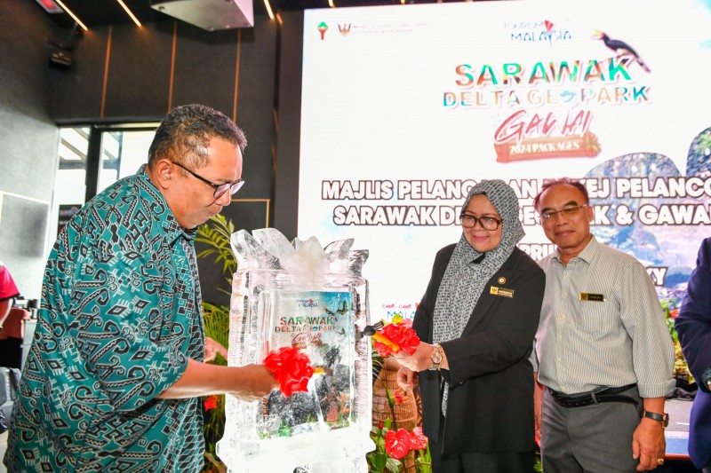 TOURISM MALAYSIA LANCAR PAKEJ PELANCONGAN SARAWAK DELTA GEOPARK & GAWAI 2024
