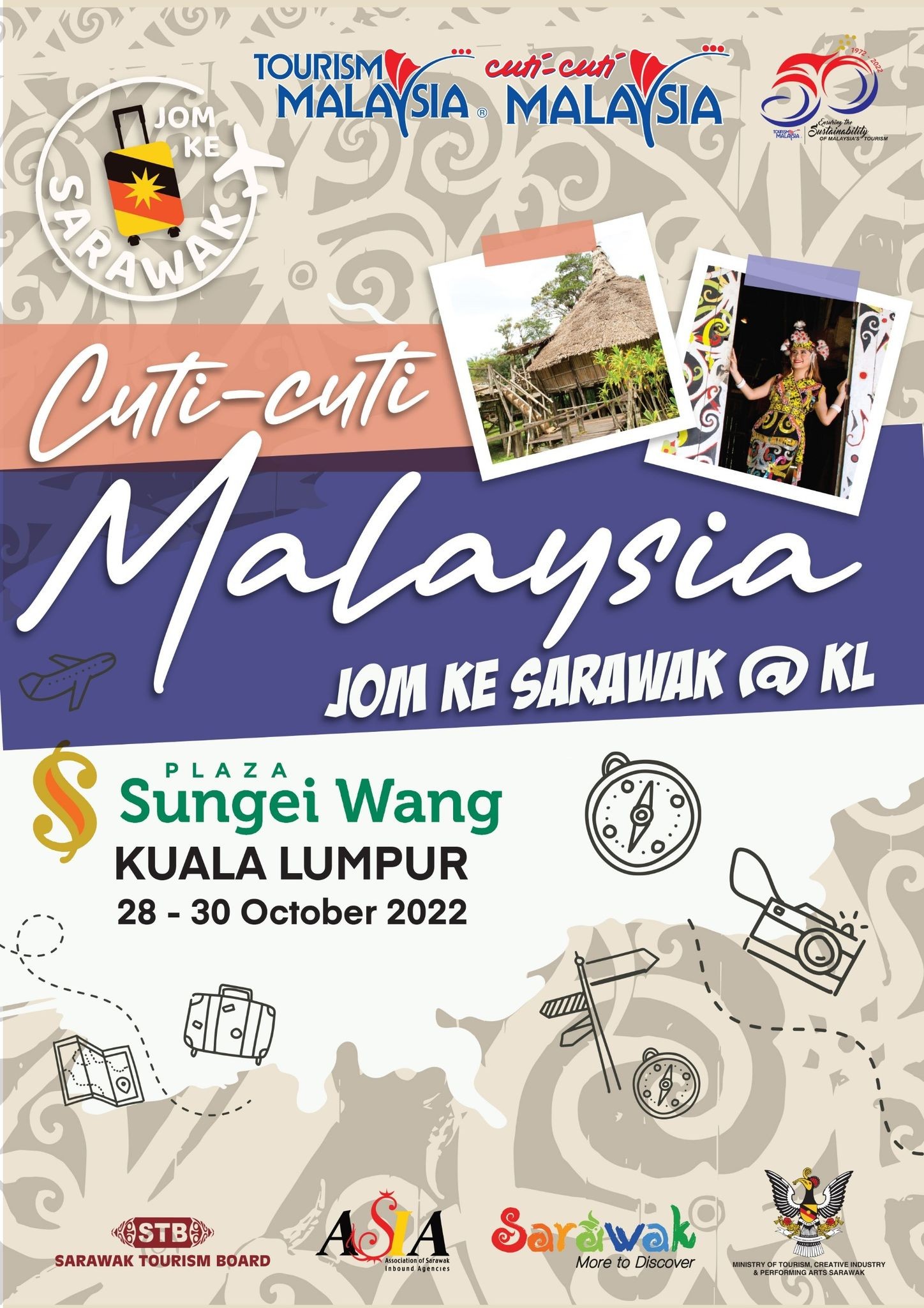 JERAYAWARA ‘JOM KE SARAWAK’ SIRI LEMBAH KLANG TINGKATKAN PROMOSI PRODUK DAN PAKEJ PELANCONGAN BUMI KENYALANG