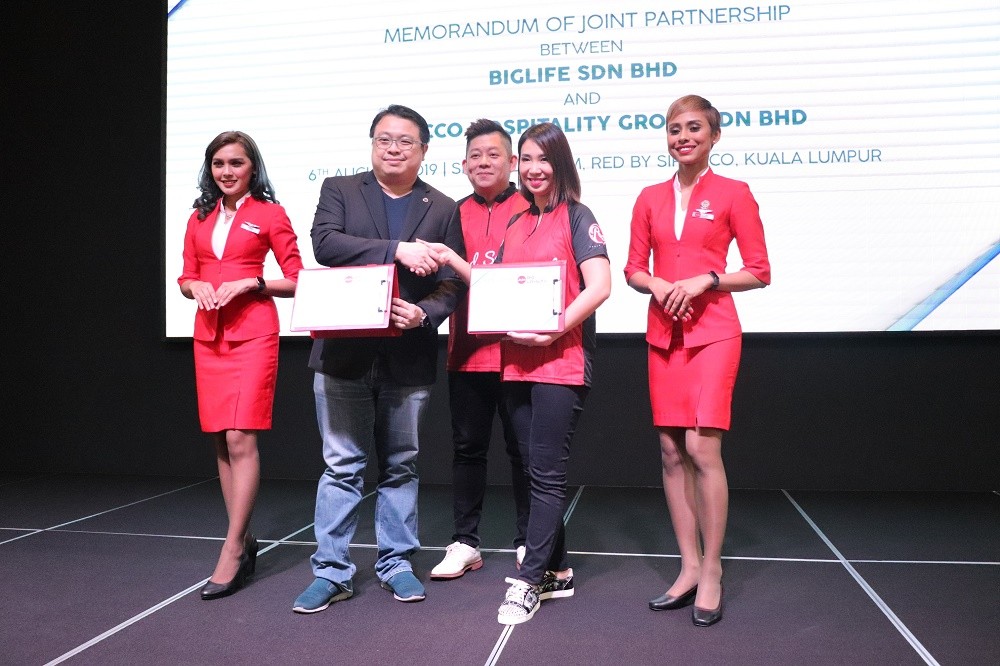 SIROCCO HOSPITALITY GROUP PARTNERS WITH AIRASIA BIG