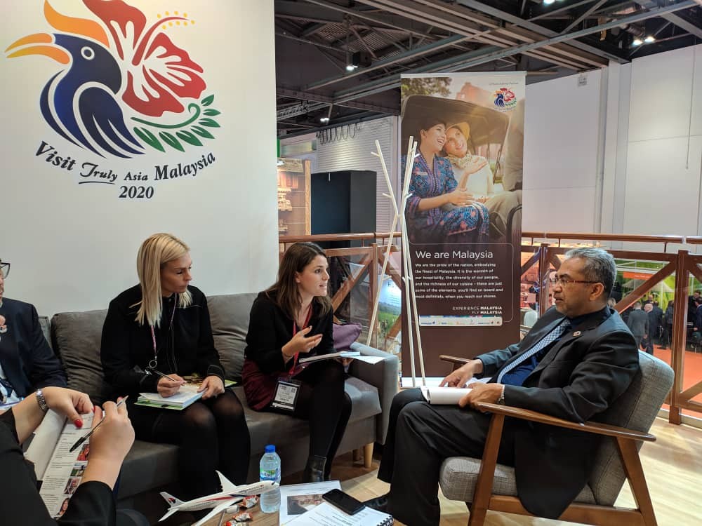 MALAYSIA HYPES UP VISIT MALAYSIA 2020 PROMOTION AT WORLD TRAVEL MARKET LONDON