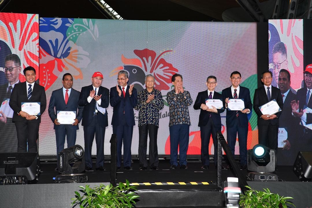 MALAYSIA PRIME MINISTER LAUNCHES  VISIT MALAYSIA 2020 CAMPAIGN LOGO