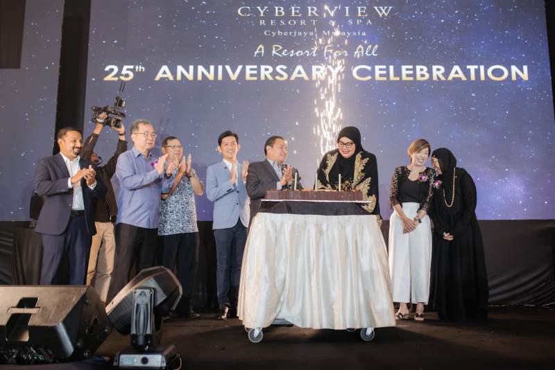 CYBERVIEW RESORT & SPA CELEBRATES 25 YEARS OF EXCELLENCE WITH SPECTACULAR ANNIVERSARY CELEBRATION