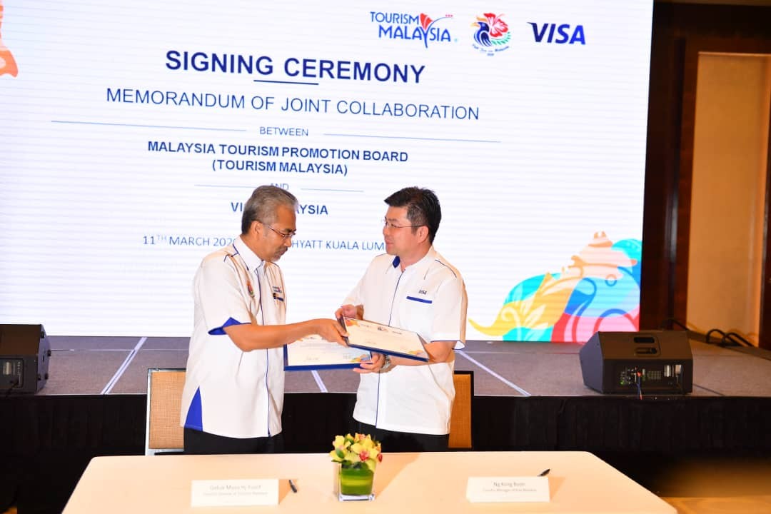 Visa and Tourism Malaysia Enter into Strategic Partnership to Grow Tourism to Malaysia