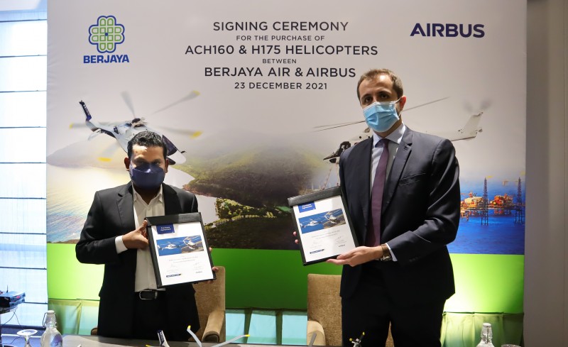 BERJAYA AIR CONTINUES TO DIVERSIFY WITH THE PURCHASE OF THE WORLD’S MOST MODERN AIRBUS HELICOPTERS