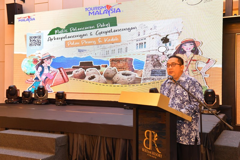 TOURISM MALAYSIA LANCAR PAKEJ ARKEOPELANCONGAN & GEOPELANCONGAN PULAU PINANG DAN KEDAH