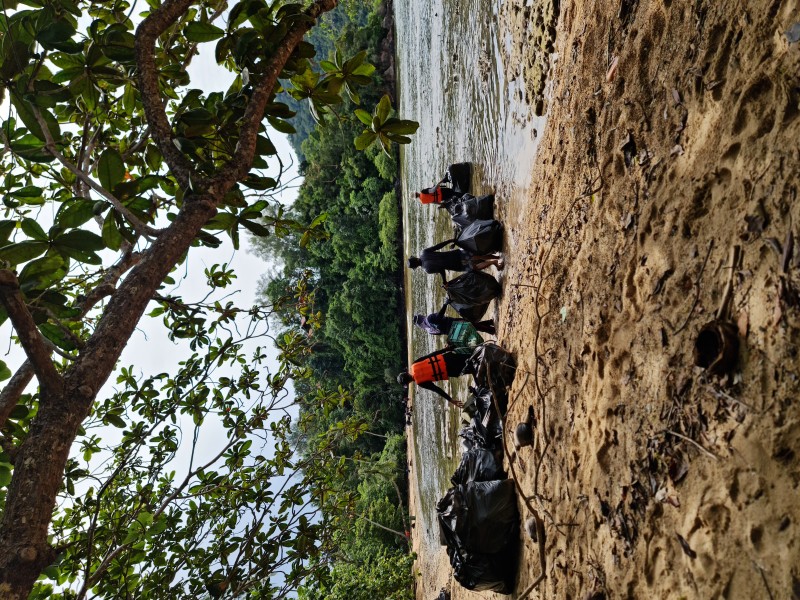 EMPLOYEES AT THE TAARAS BEACH & SPA RESORT EMBARK ON BEACH CLEAN-UPS ON REDANG ISLAND