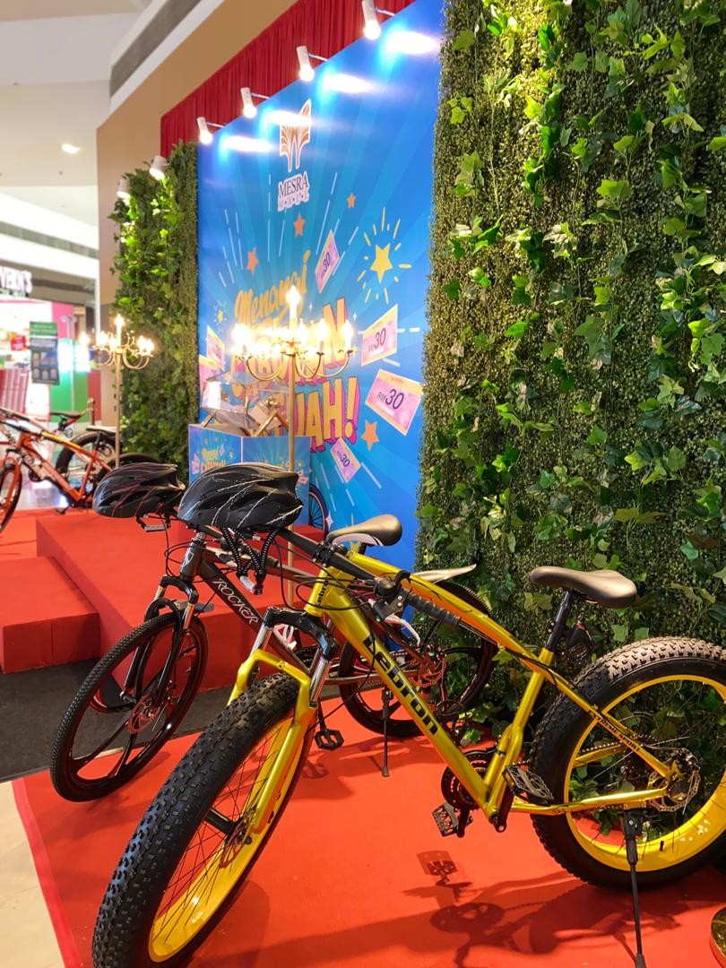 MESRA MALL TAWAR GANJARAN LUMAYAN UNTUK PEMBELI SAMBIL MEMPROMOSIKAN GAYA HIDUP AKTIF