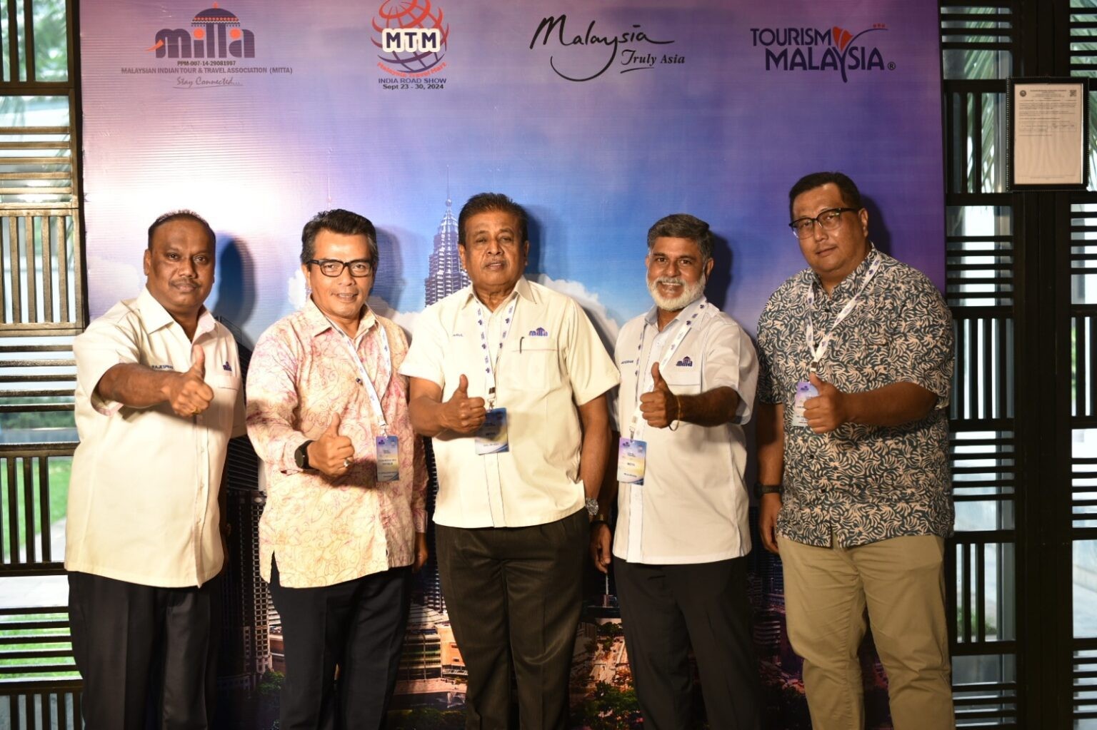 TOURISM MALAYSIA ORGANISES SECOND ROADSHOW  IN INDIA WITH MITTA